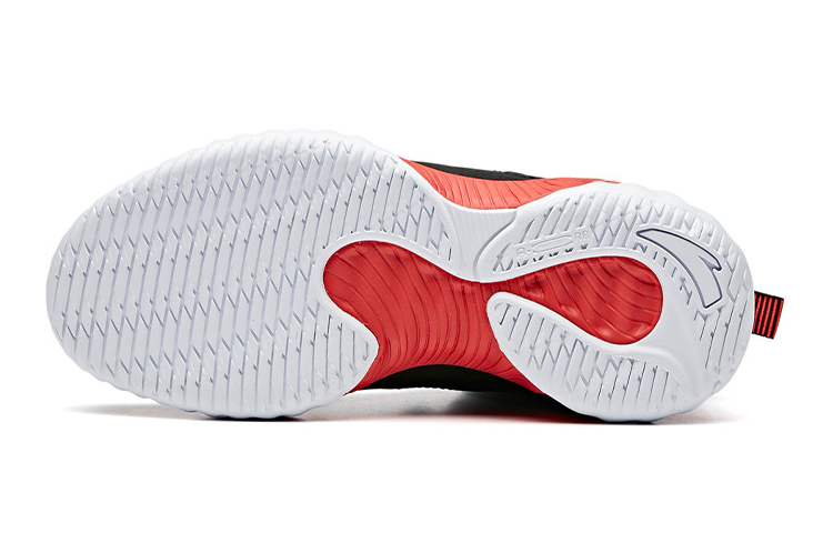 Shop (JR) 安踏高帮篮球鞋 '黑红白' 312011115-4