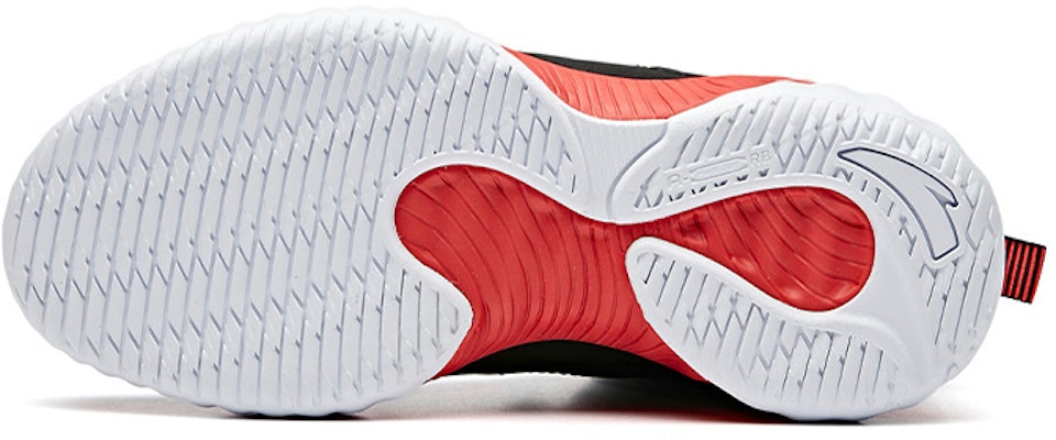 (Youth) Anta High-Top Basketball 'Black Red White' 312011115-4 Shop (Youth) Anta High-Top Basketball 'Black Red White' 312011115-4