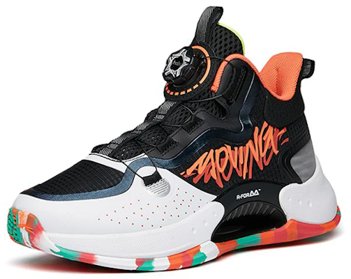 (Youth) Anta High-Top Basketball 'Black White' 312211111-7 Order (Youth) Anta High-Top Basketball 'Black White' 312211111-7