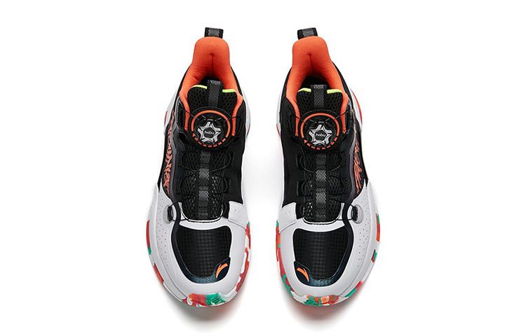 Lookbook (Youth) Anta High-Top Basketball 'Black White' 312211111-7