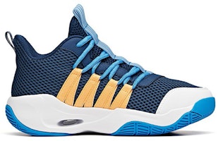 (JR) 安踏高帮篮球鞋“蓝橙白” A312121100A-3 Order (JR) 安踏高帮篮球鞋“蓝橙白” A312121100A-3