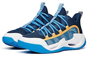 (JR) 安踏高帮篮球鞋“蓝橙白” A312121100A-3 Lookbook (JR) 安踏高帮篮球鞋“蓝橙白” A312121100A-3