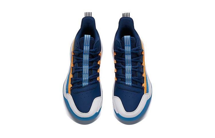 Lookbook (Youth) Anta High-Top Basketball 'Blue White Orange' A312211100N-8