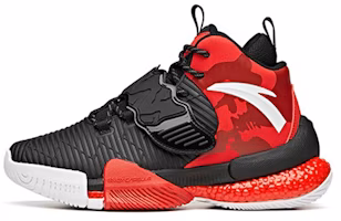 (Youth) Anta High-Top Basketball 'Capsule Black Red' 312041113-4 (Youth) Anta High-Top Basketball 'Capsule Black Red' 312041113-4