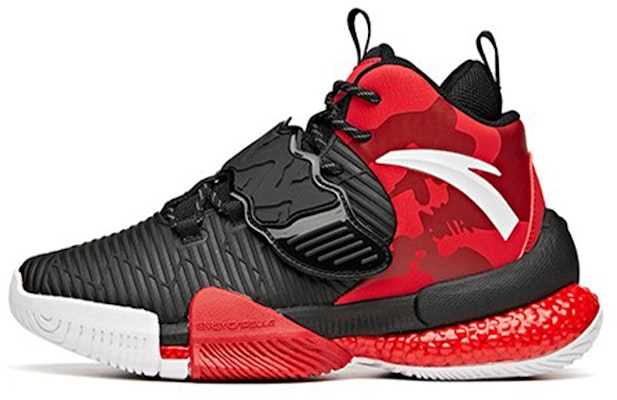 (Youth) Anta High-Top Basketball 'Capsule Black Red' 312041113-4 Buy (Youth) Anta High-Top Basketball 'Capsule Black Red' 312041113-4