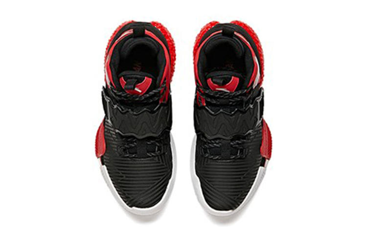 Lookbook (Youth) Anta High-Top Basketball 'Capsule Black Red' 312041113-4
