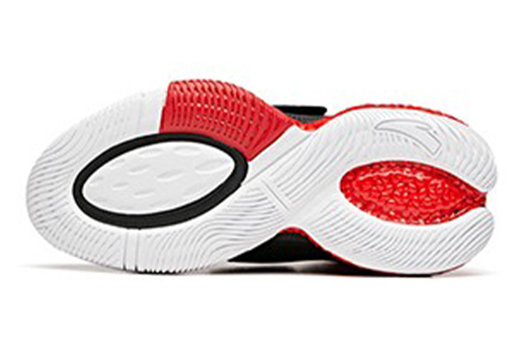 Purchase (Youth) Anta High-Top Basketball 'Capsule Black Red' 312041113-4