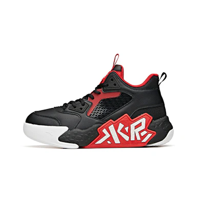 (Youth) Anta High-Top Basketball 'Cement Breaker - Black Red White'