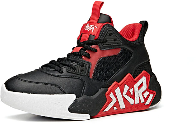 (Youth) Anta High-Top Basketball 'Cement Breaker - Black Red White' 312041125-2 Order (Youth) Anta High-Top Basketball 'Cement Breaker - Black Red White' 312041125-2