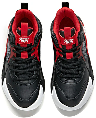 (Youth) Anta High-Top Basketball 'Cement Breaker - Black Red White' 312041125-2 Lookbook (Youth) Anta High-Top Basketball 'Cement Breaker - Black Red White' 312041125-2