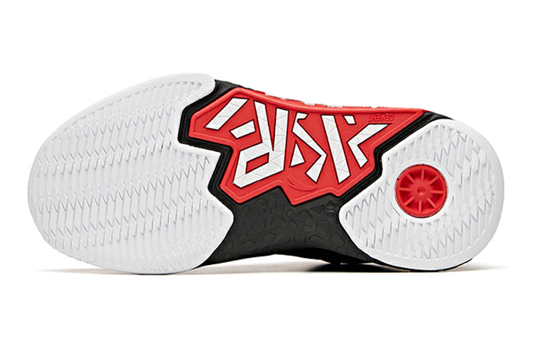 Purchase (Youth) Anta High-Top Basketball 'Cement Breaker - Black Red White' 312041125-2