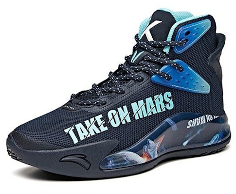 (JR) Anta Sepatu Basket High-Top 'Biru Tua' A31041119-1 Order (JR) Anta Sepatu Basket High-Top 'Biru Tua' A31041119-1