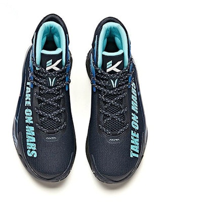 (JR) Anta Sepatu Basket High-Top 'Biru Tua' A31041119-1 Lookbook (JR) Anta Sepatu Basket High-Top 'Biru Tua' A31041119-1