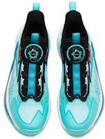 大童 Anta安踏 旋風網面 耐磨通風 高筒 籃球鞋 螢光綠白 Lookbook 大童 Anta安踏 旋風網面 耐磨通風 高筒 籃球鞋 螢光綠白