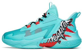 (Youth) Anta High-Top Basketball 'Green Red' 312211115A-5(YC) (Youth) Anta High-Top Basketball 'Green Red' 312211115A-5(YC)