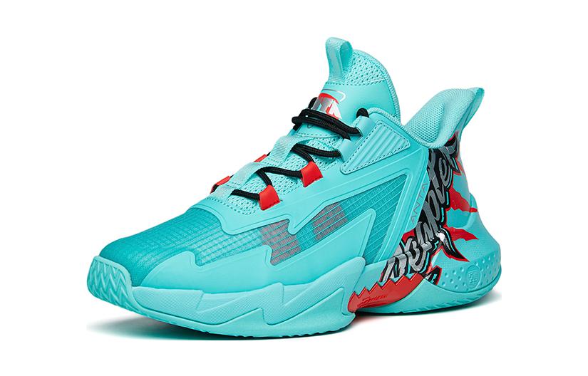 Order (Youth) Anta High-Top Basketball 'Green Red' 312211115A-5(YC)
