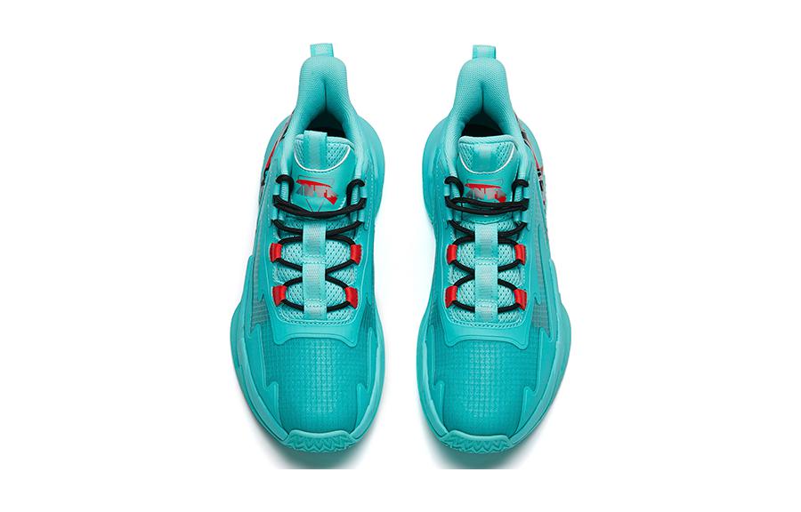 Lookbook (Youth) Anta High-Top Basketball 'Green Red' 312211115A-5(YC)