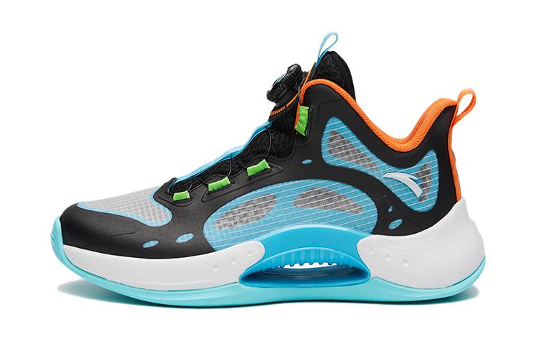 (Youth) Anta High-Top Basketball 'Qing Kuang White Blue Black' 312321122-4