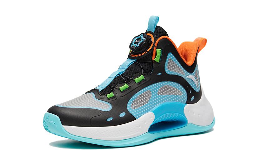 Order (Youth) Anta High-Top Basketball 'Qing Kuang White Blue Black' 312321122-4