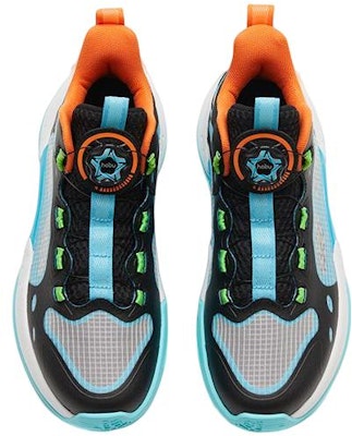 (JR) Anta Sepatu Basket Tinggi 'Qing Kuang Putih Biru Hitam' 312321122-4 Lookbook (JR) Anta Sepatu Basket Tinggi 'Qing Kuang Putih Biru Hitam' 312321122-4