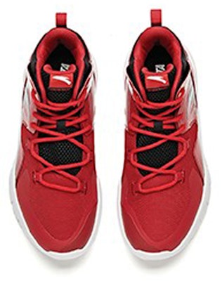 (Youth) Anta High-Top Basketball 'Red Black' A31031105-2 Lookbook (Youth) Anta High-Top Basketball 'Red Black' A31031105-2