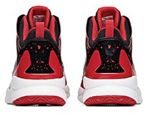 (Youth) Anta High-Top Basketball 'Red Black' A31031105-2 Shop (Youth) Anta High-Top Basketball 'Red Black' A31031105-2