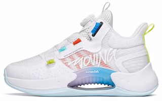(Youth) Anta High-Top Basketball 'Shock-Absorbing White' 312211111-3 (Youth) Anta High-Top Basketball 'Shock-Absorbing White' 312211111-3