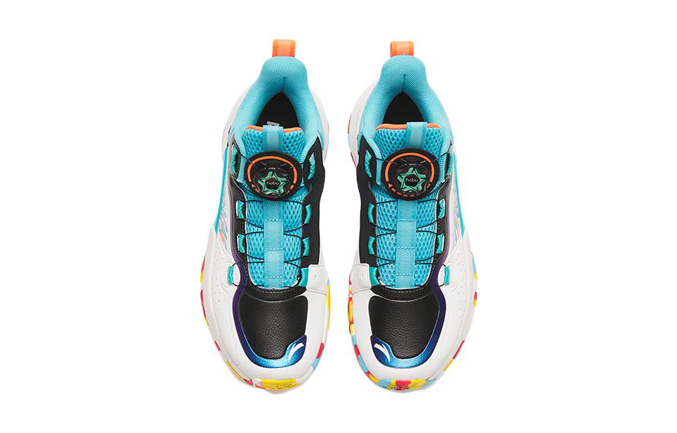 Lookbook (Youth) Anta High-Top Basketball 'White Black' 312241131-2