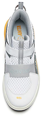 (Youth) Anta High-Top Basketball 'White Grey Yellow' 31931108-4 Lookbook (Youth) Anta High-Top Basketball 'White Grey Yellow' 31931108-4