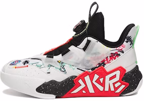 (Youth) Anta High-Top Basketball 'White Red Cement' A312241101-1 (Youth) Anta High-Top Basketball 'White Red Cement' A312241101-1