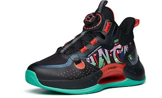 (JR) Anta Kasut Bola Keranjang Tinggi 'Hitam Merah' 312211111-6 Order (JR) Anta Kasut Bola Keranjang Tinggi 'Hitam Merah' 312211111-6