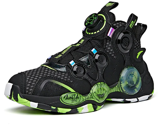 (Youth) Anta High-Top Sneaker 'Alien Black Green' 312131110B-8 Order (Youth) Anta High-Top Sneaker 'Alien Black Green' 312131110B-8