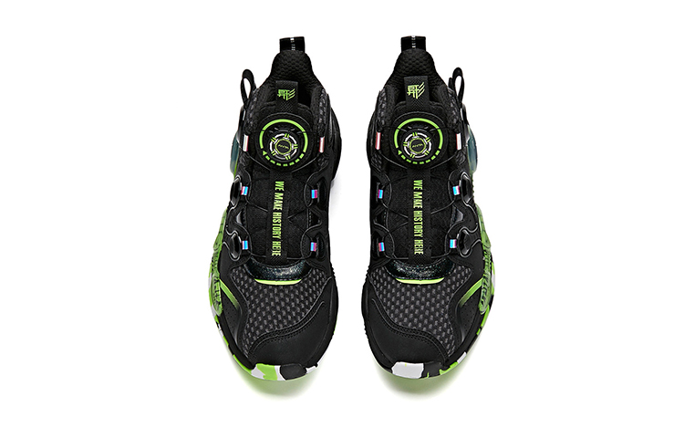 Lookbook (Youth) Anta High-Top Sneaker 'Alien Black Green' 312131110B-8
