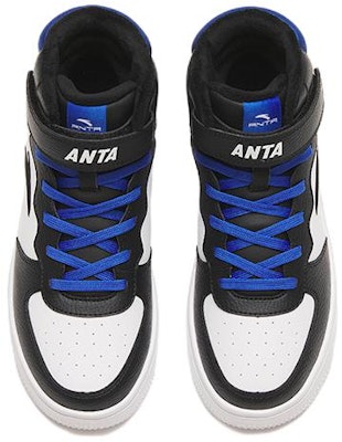 (Youth) Anta High-Top Sneaker 'Black White Blue' A312246932-3 Lookbook (Youth) Anta High-Top Sneaker 'Black White Blue' A312246932-3