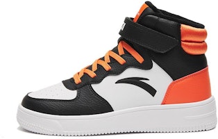 (Youth) Anta High-Top Sneaker 'Black White Orange' A312246932-4 (Youth) Anta High-Top Sneaker 'Black White Orange' A312246932-4