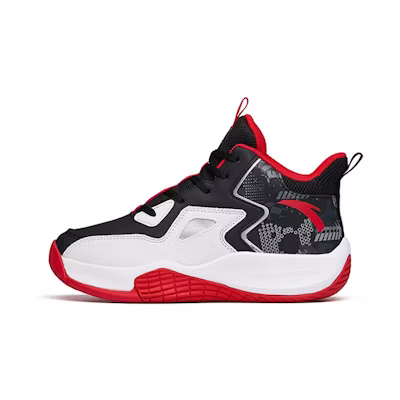 (Youth) Anta High-Top Sneaker 'Black White Red'