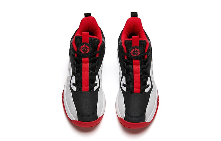 Lookbook (Youth) Anta High-Top Sneaker 'Black White Red' 312141118-1