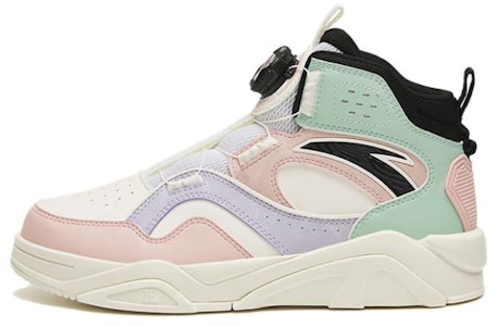 大童 Anta安踏 防滑耐磨 高筒 板鞋 白粉 Buy 大童 Anta安踏 防滑耐磨 高筒 板鞋 白粉