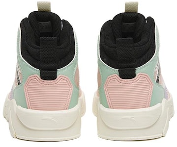 大童 Anta安踏 防滑耐磨 高筒 板鞋 白粉 Shop 大童 Anta安踏 防滑耐磨 高筒 板鞋 白粉