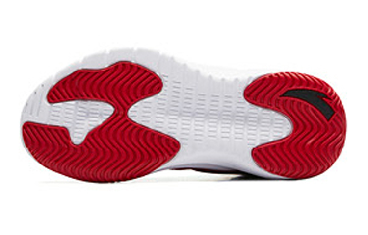 (Youth) Anta High-Top 'Black Red White' 圖 5