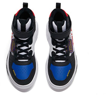 (Youth) Anta High-Top Running Shoes 'Black Blue White Red' A332146806A-3 Shop (Youth) Anta High-Top Running Shoes 'Black Blue White Red' A332146806A-3