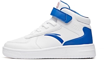 (Youth) Anta High-Top Skateboard Shoe 'White Blue' A33038010H-4 (Youth) Anta High-Top Skateboard Shoe 'White Blue' A33038010H-4