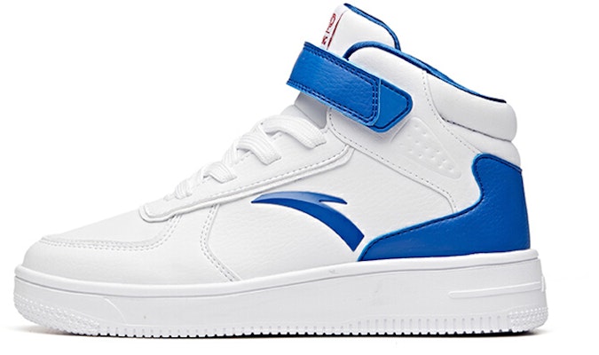 (Youth) Anta High-Top Skateboard Shoe 'White Blue' A33038010H-4 Buy (Youth) Anta High-Top Skateboard Shoe 'White Blue' A33038010H-4