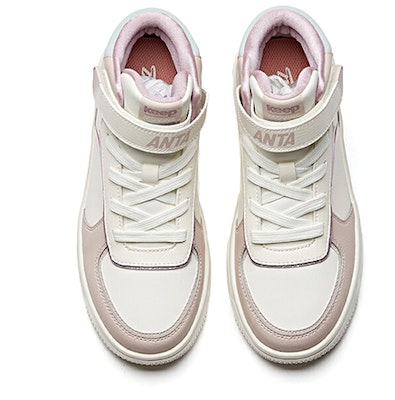 (Youth) Anta High-Top Sneaker 'Lotus Grey' A33038010H-5 Lookbook (Youth) Anta High-Top Sneaker 'Lotus Grey' A33038010H-5