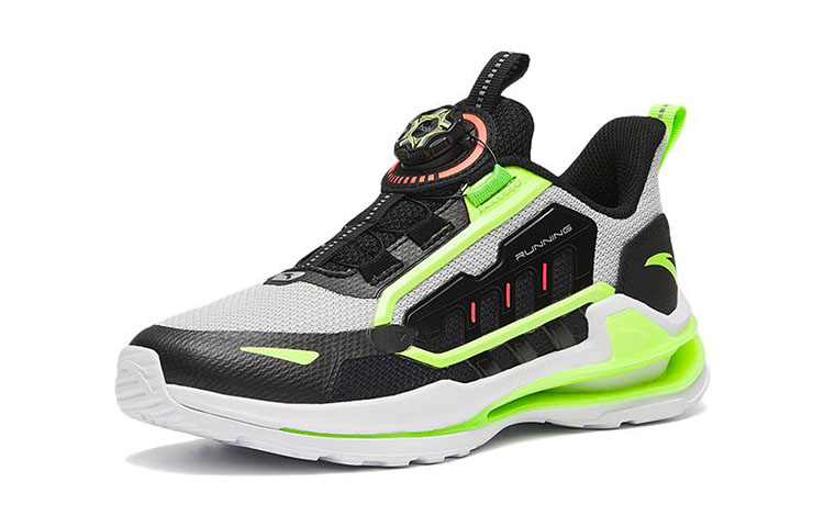 (Youth) Anta Junior 'Black Silver Green' 圖 2