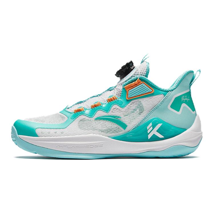 (Youth) Anta Klay Thompson Basketball Shoes 'White Teal'