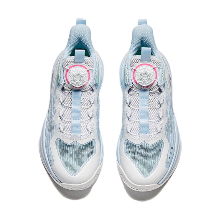 (Youth) Anta Klay Thompson Basketball Shoes 'White Blue' 圖 2