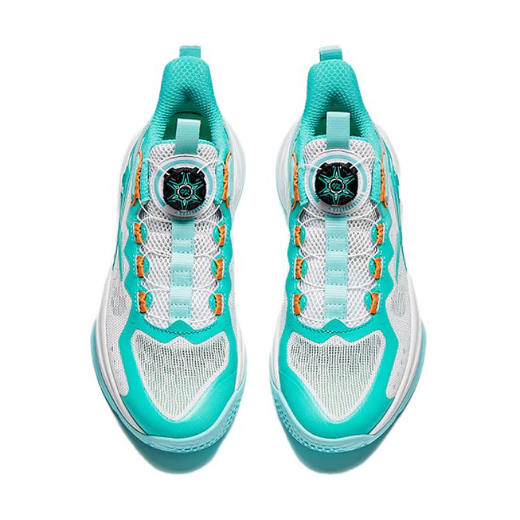(Youth) Anta Klay Thompson Basketball Shoes 'White Teal' 圖 2