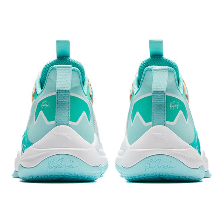 (Youth) Anta Klay Thompson Basketball Shoes 'White Teal' 圖 3