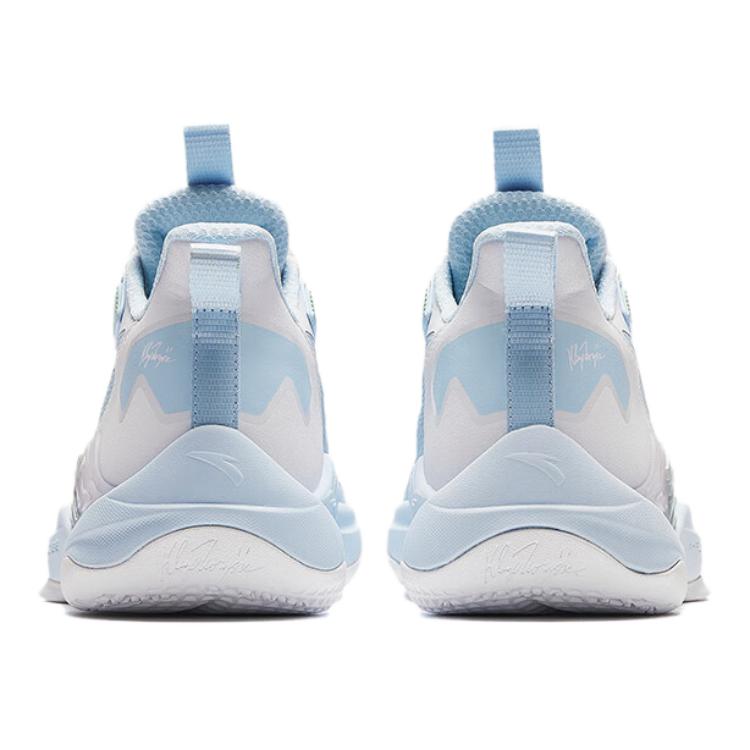 (Youth) Anta Klay Thompson Basketball Shoes 'White Blue' 圖 4